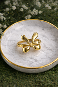Bow knot ring