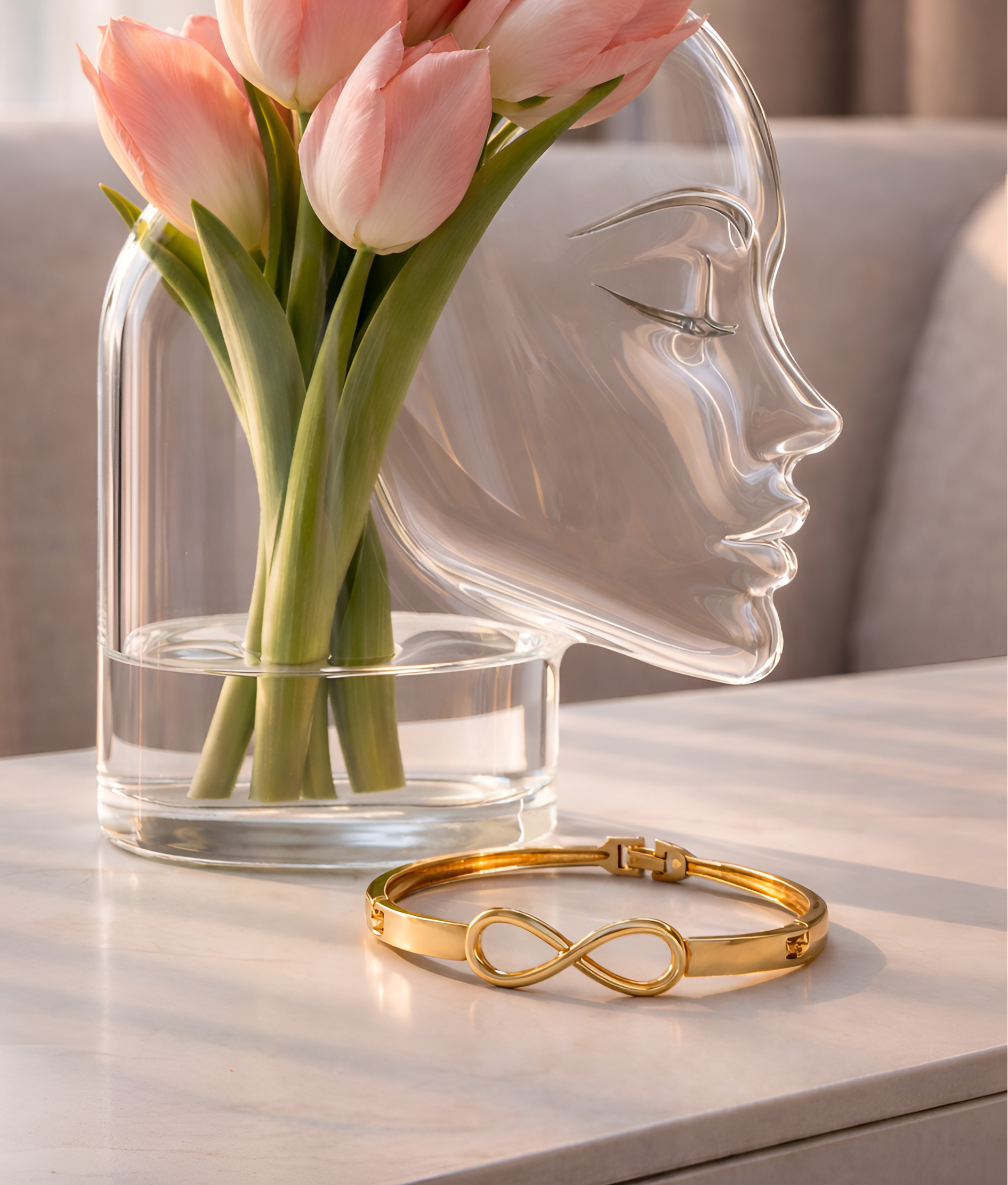Seraphine Infinity Bangle