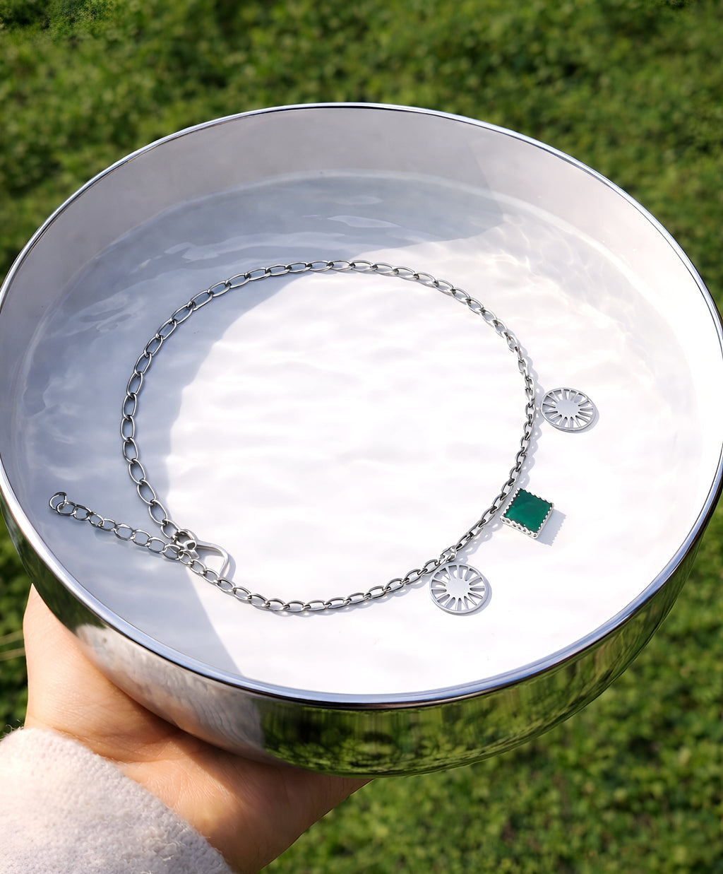 Sterling sun charms
