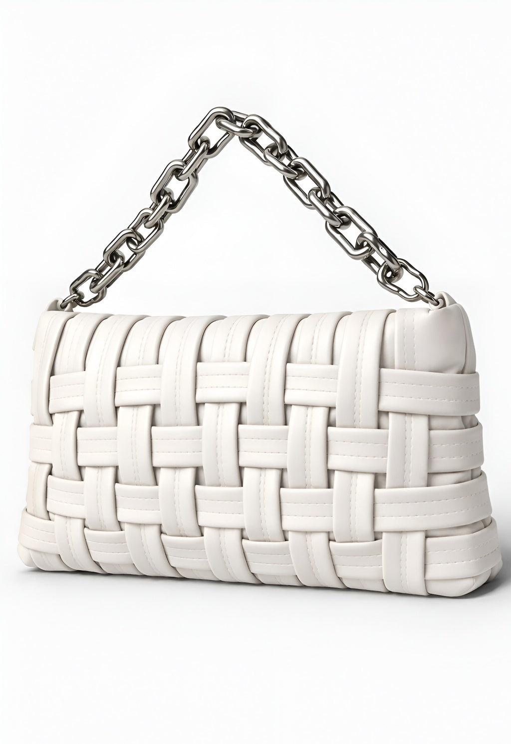 Evelyn White Sling Bag