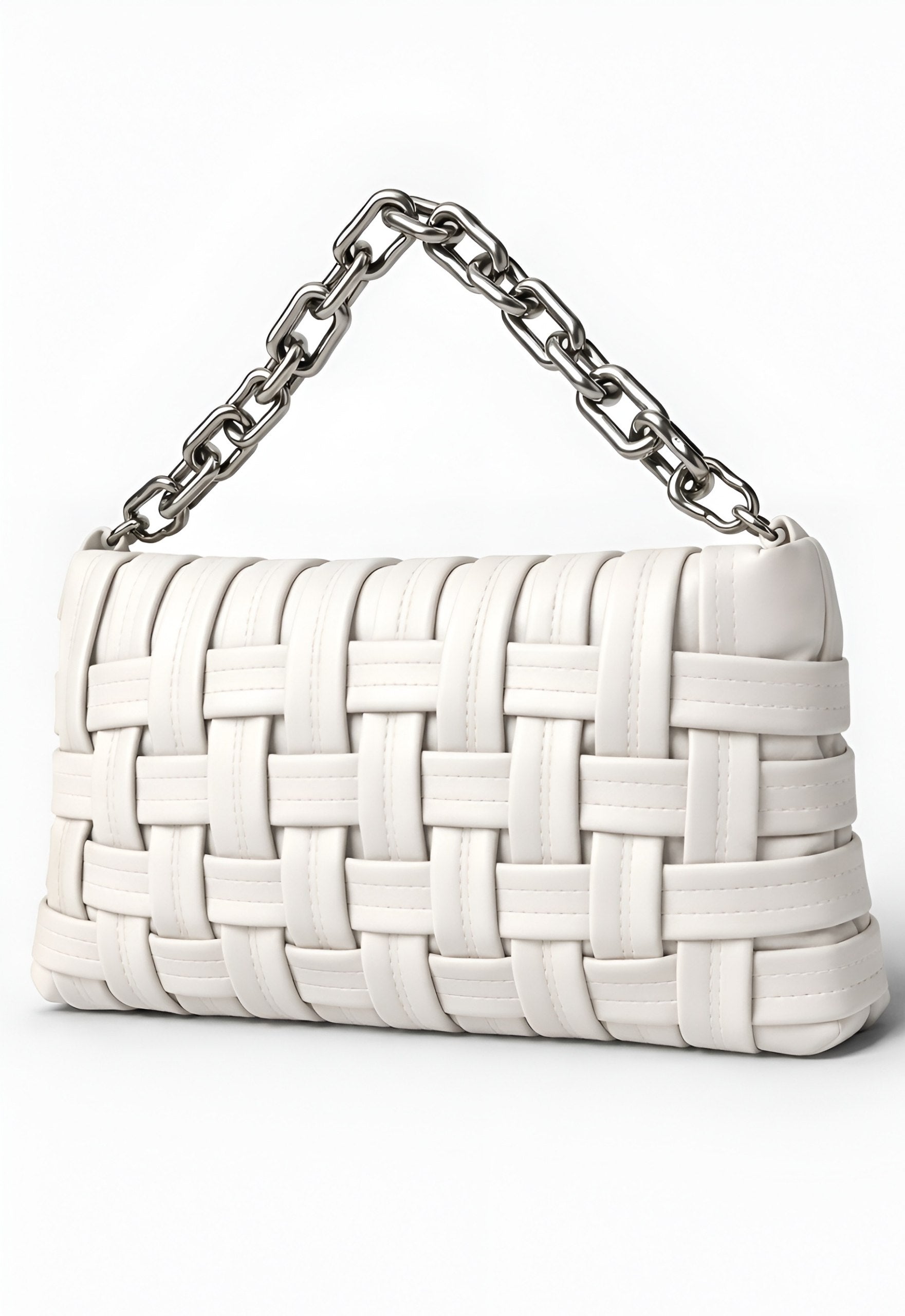 Evelyn White Sling Bag