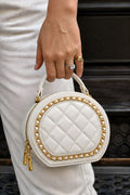 Eclipse Mini White Sling Bag