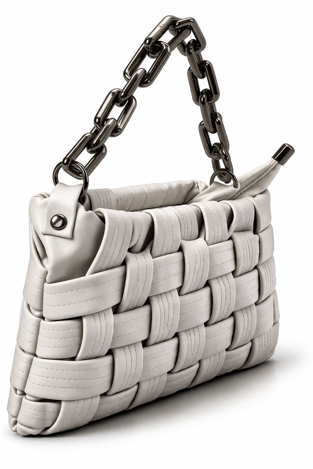 Evelyn White Sling Bag