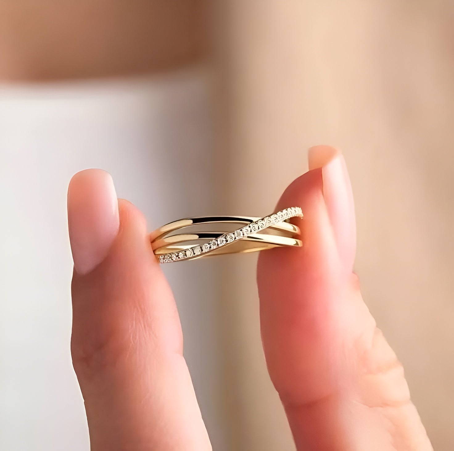 Criss Cross Ring