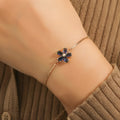 Blue Darn Bracelet
