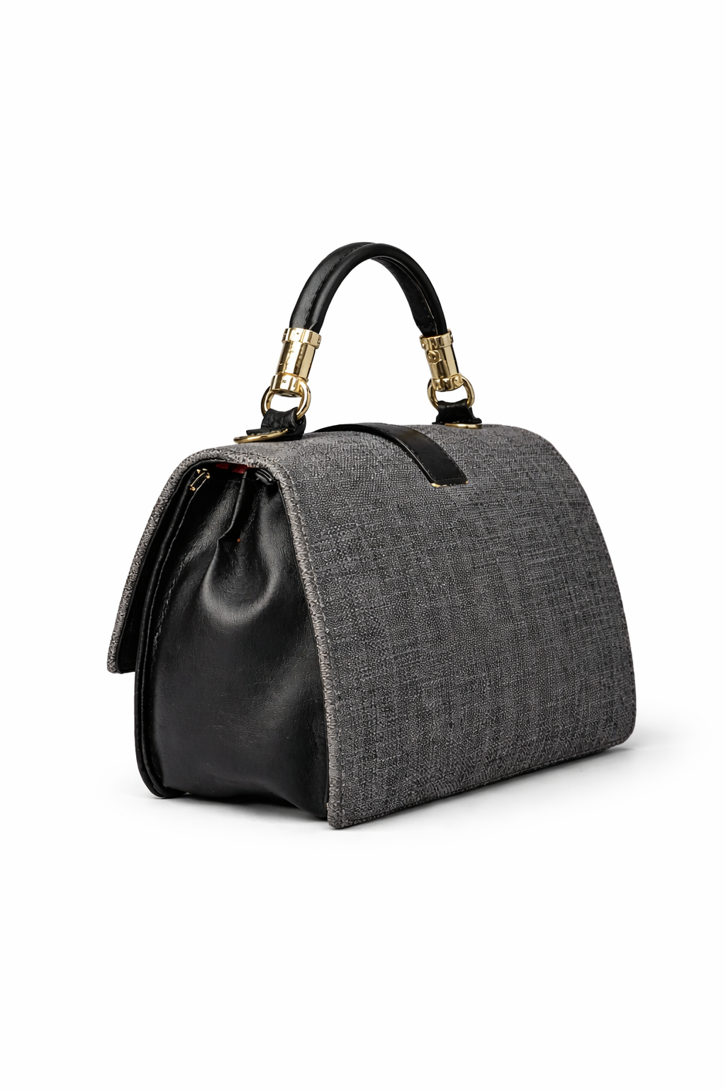 Velour Ring Black Clutches